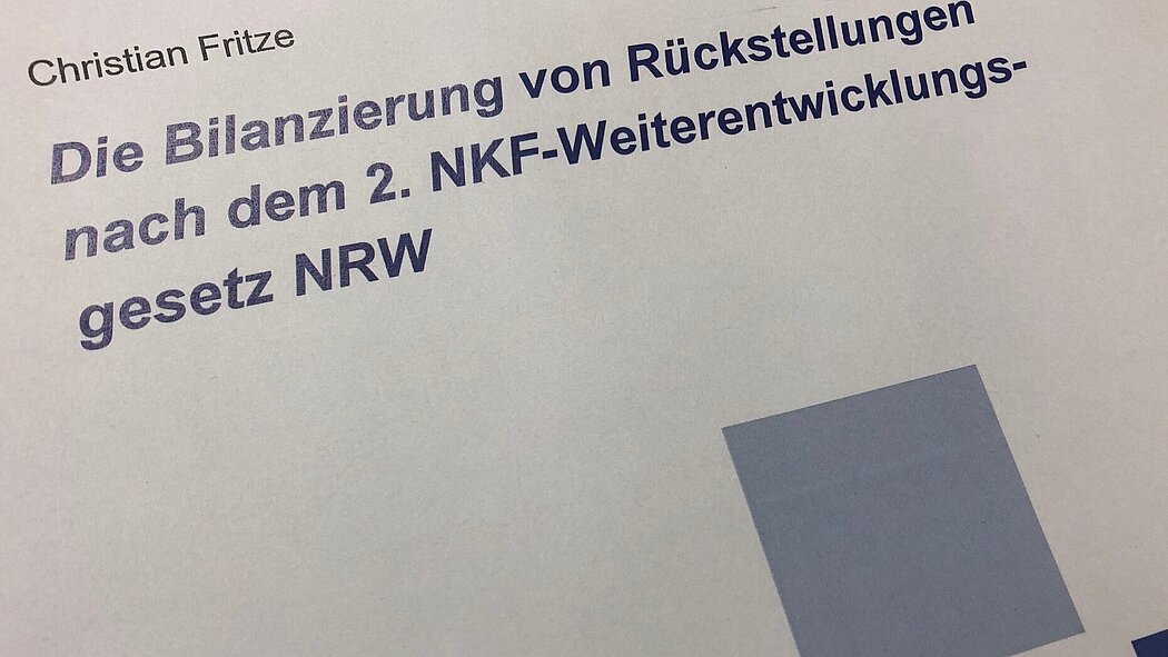 Positionspapier des ifV zur Bilanzierung von Rückstellungen nach dem 2. NKFWG