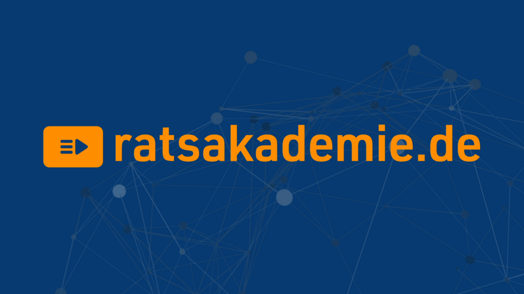 Streaming-Plattform „ratsakademie.de“ ist online!